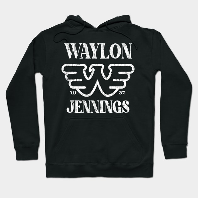 Waylon Jennings Hoodie by EliseOB